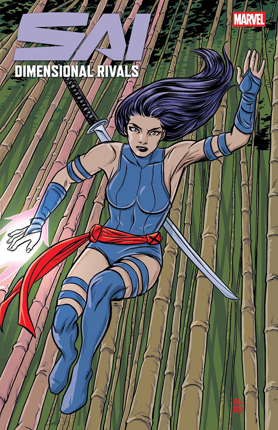 Sai Dimensional Rivals #4 Cover B Variant Michael Allred Cover