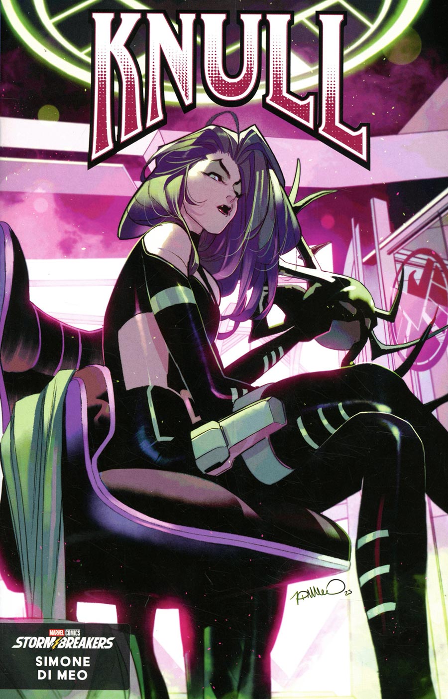 Knull #4 Cover B Variant Simone Di Meo Agents Of S.H.I.E.L.D. Cover