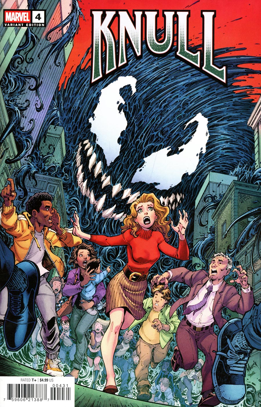 Knull #4 Cover C Variant Todd Nauck Foreshadow Cover