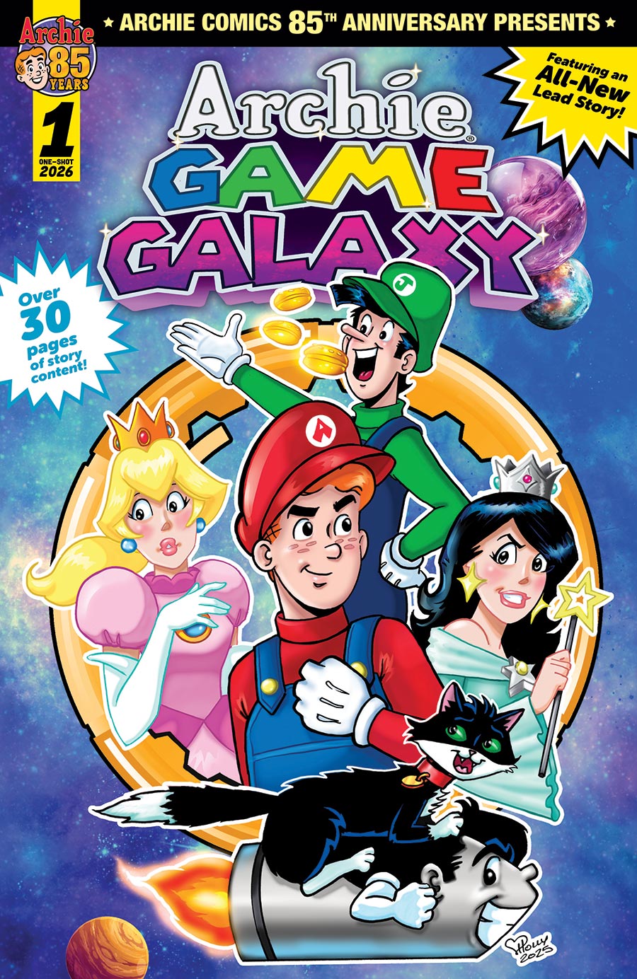 Archie Comics 85th Anniversary Presents Archie Game Galaxy #1 (One Shot) Cover A Regular Holly G Cover