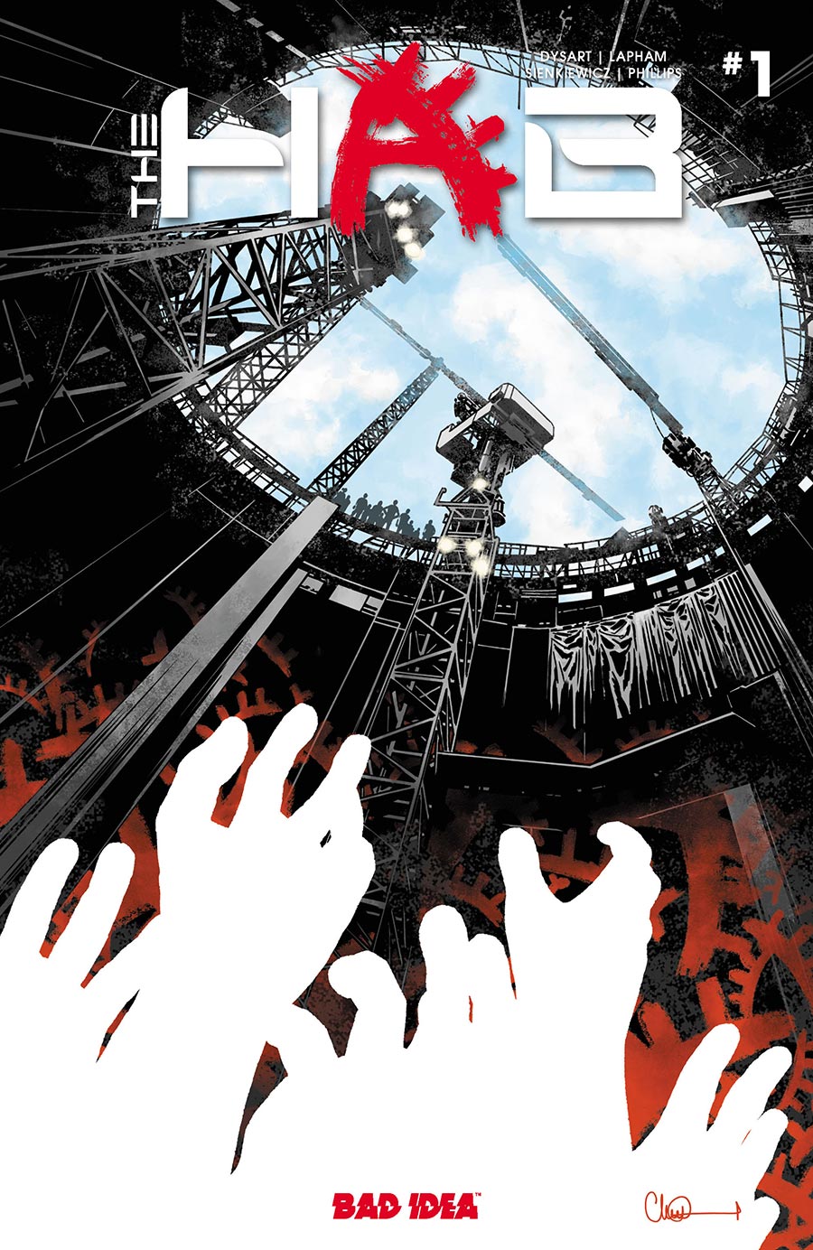 The Hab #1 Cover A Regular Charlie Adlard Cover