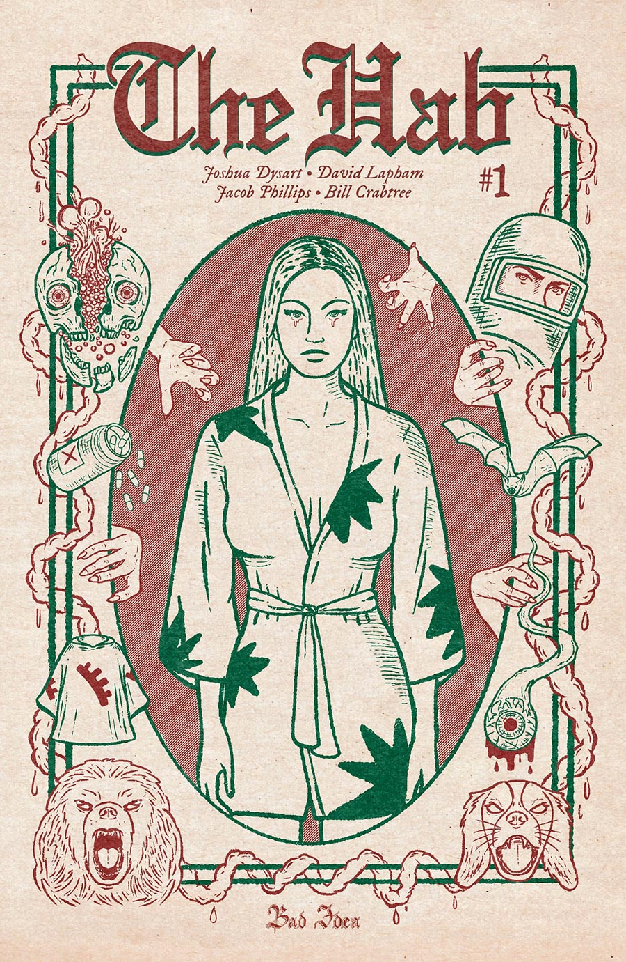 The Hab #1 Cover B Variant Sarah Sumeray The Lost Texts Cover