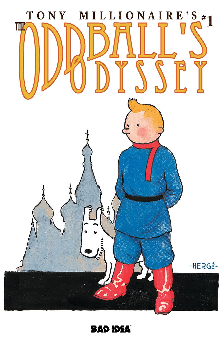Tony Millionaires The Oddballs Odyssey #1 (One Shot) Cover B Variant Herge Old Masters Cover