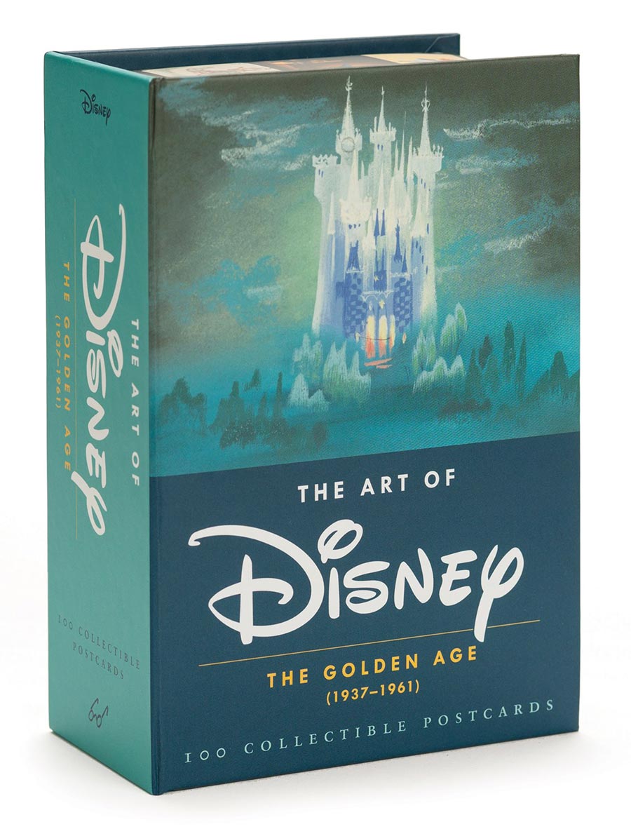 Art Of Disney The Golden Age (1937-1961) 100 Collectible Postcards