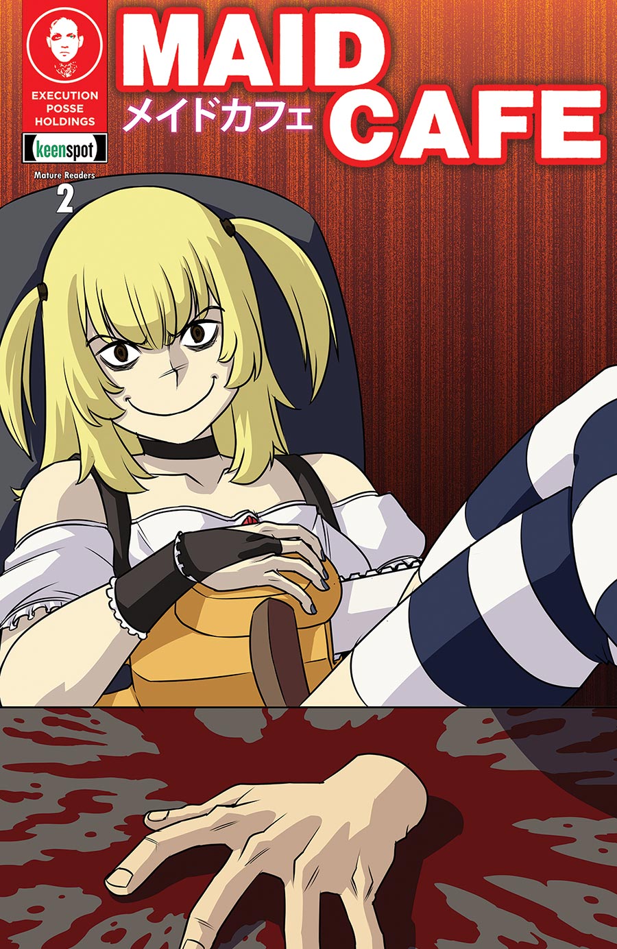 Maid Cafe #2 Cover C Variant Remy Eisu Mokhtar Handy Dandy Cover