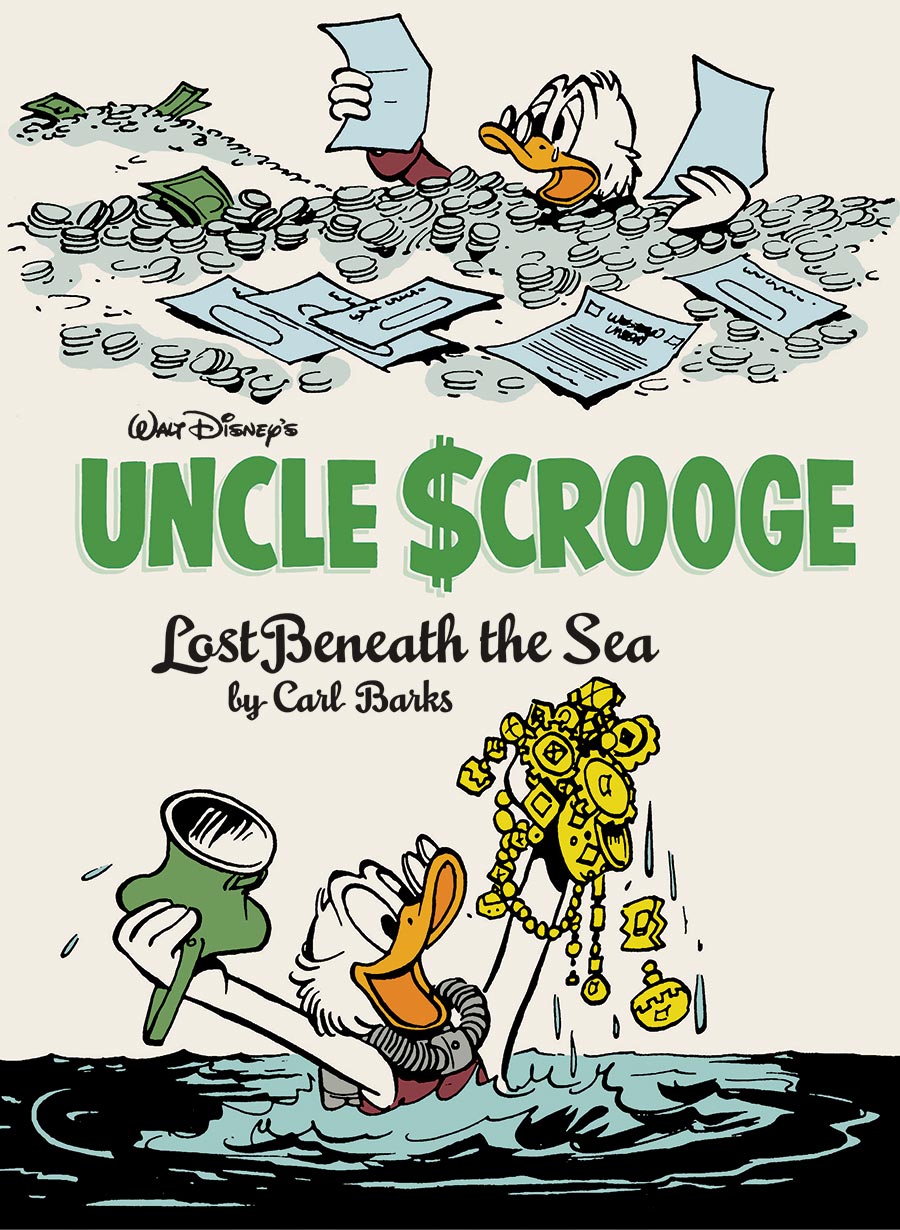 Complete Carl Barks Disney Library Vol 30 Walt Disneys Uncle Scrooge Lost Beneath The Sea HC