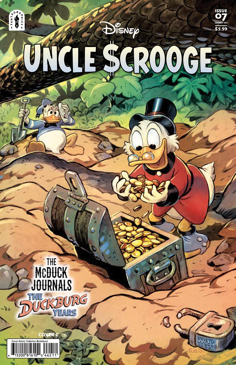 Uncle Scrooge Vol 3 #7 The McDuck Journals The Duckburg Years Cover C Incentive Ulrich Schroeder Wraparound Variant Cover