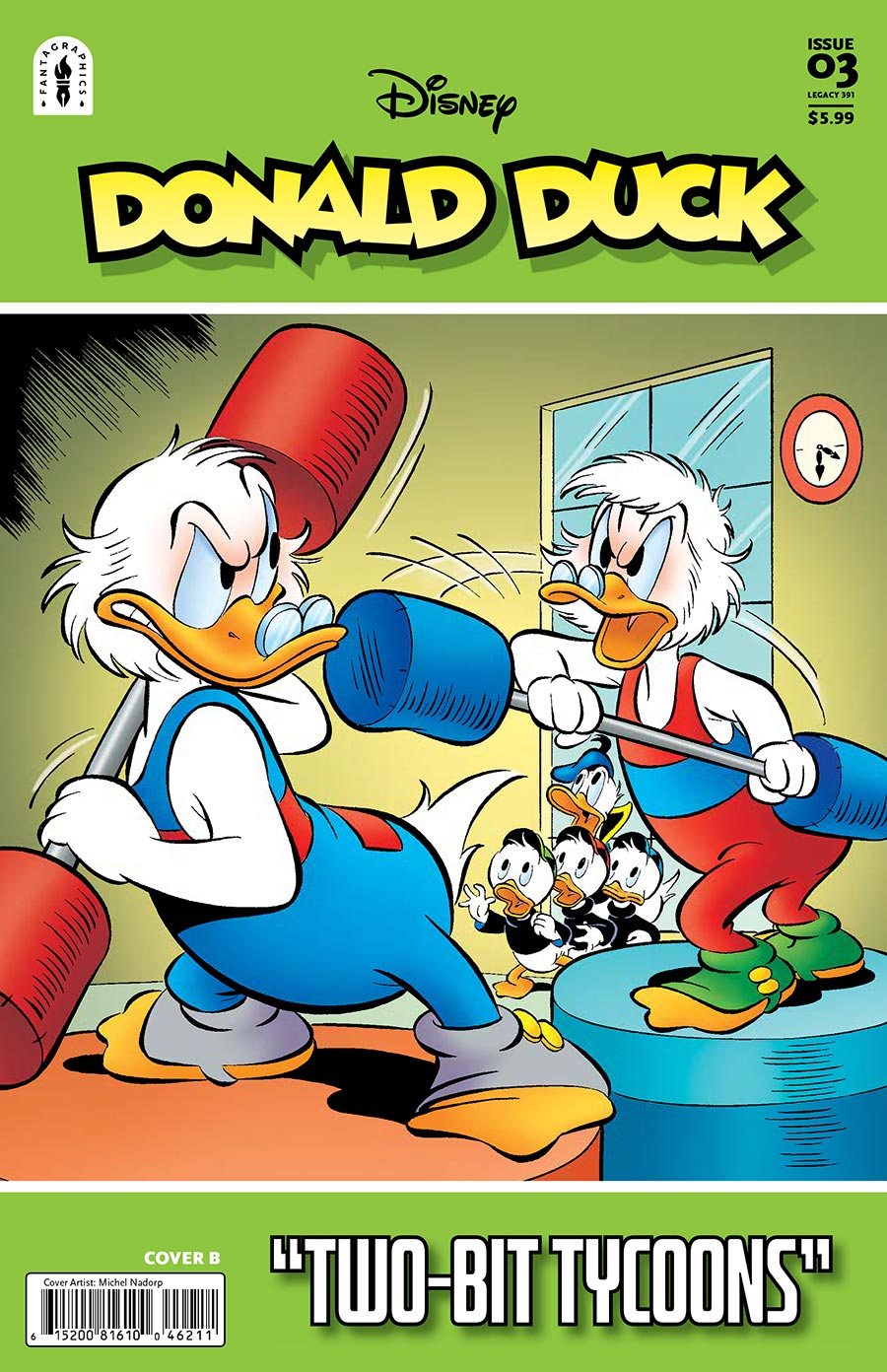 Donald Duck Vol 3 #3 Call Of The Wild Sea / Two-Bit Tycoons Cover B Variant Michel Nadorp Cover (#391)