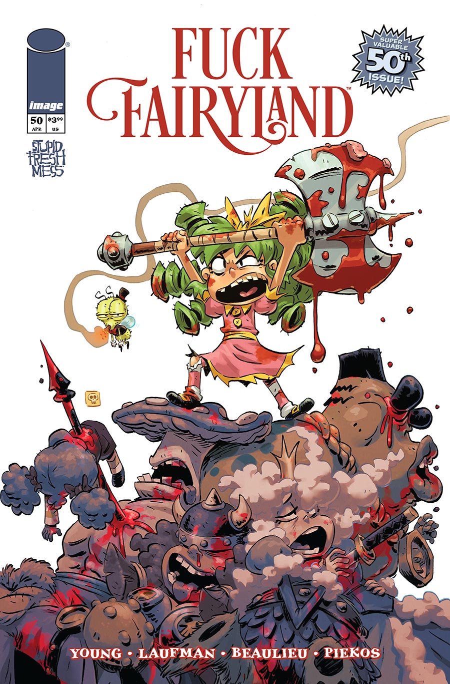 I Hate Fairyland Vol 2 #50 Cover B Variant Derek Laufman F**k (Uncensored) Fairyland Cover