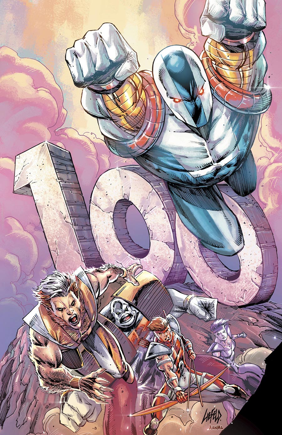 Youngblood Vol 6 #100 Cover I Variant Rob Liefeld Foil Virgin Cover