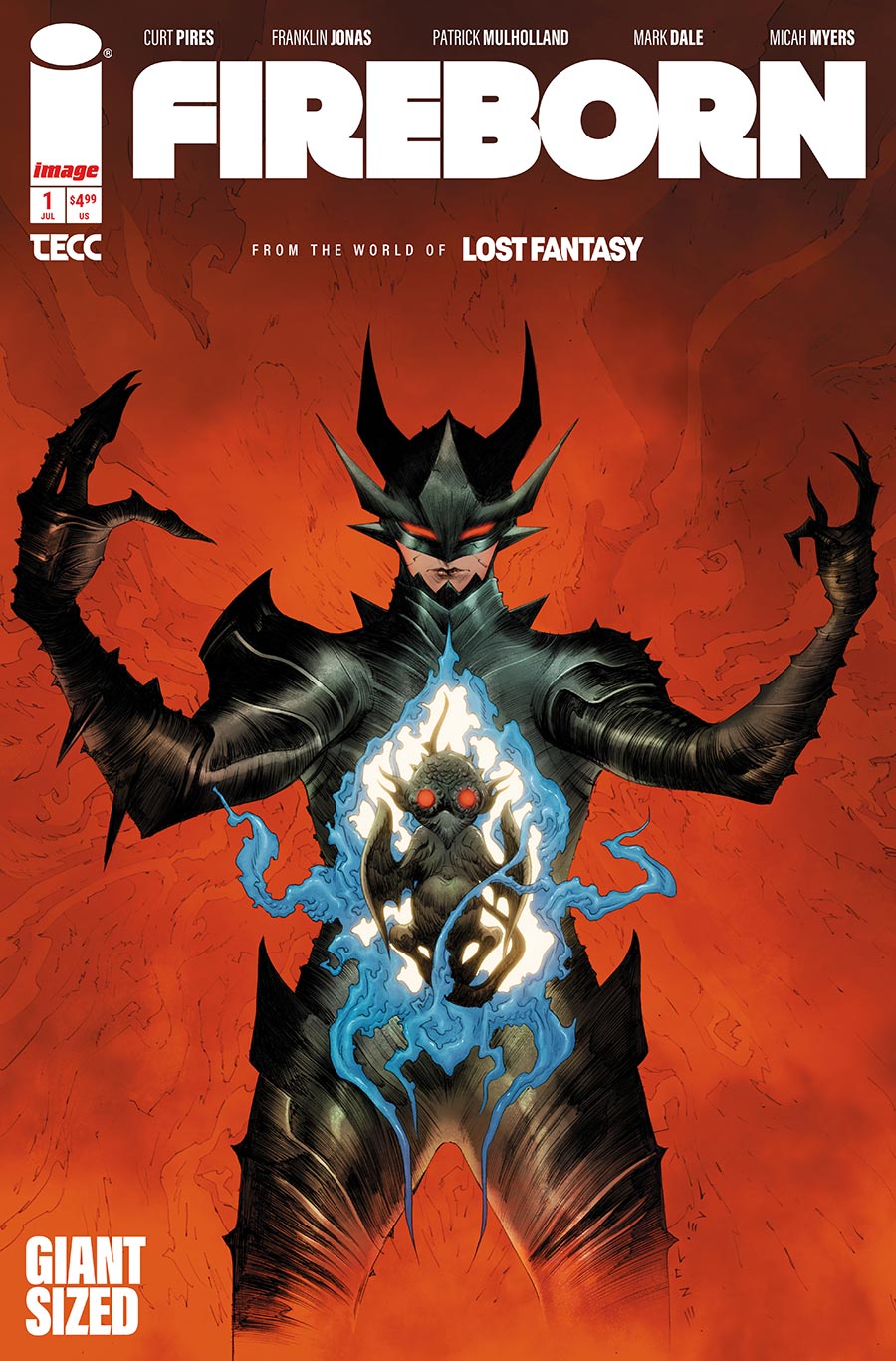 Fireborn #1 Cover D Variant Jae Lee Foil Cover (From The World Of Lost Fantasy)
