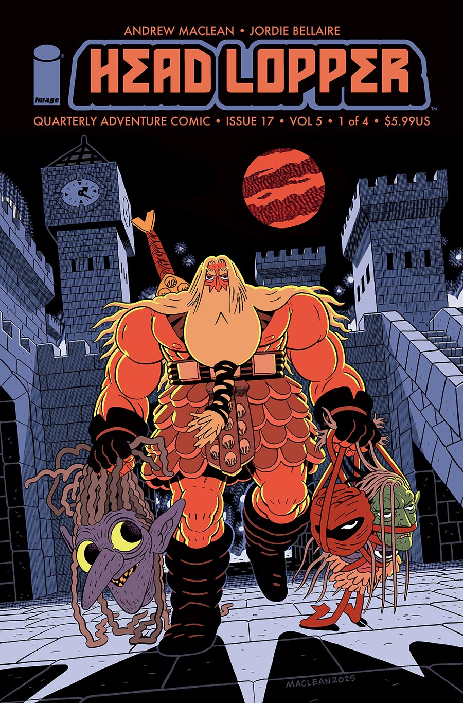 Head Lopper #17 Cover A Regular Andrew MacLean Cover