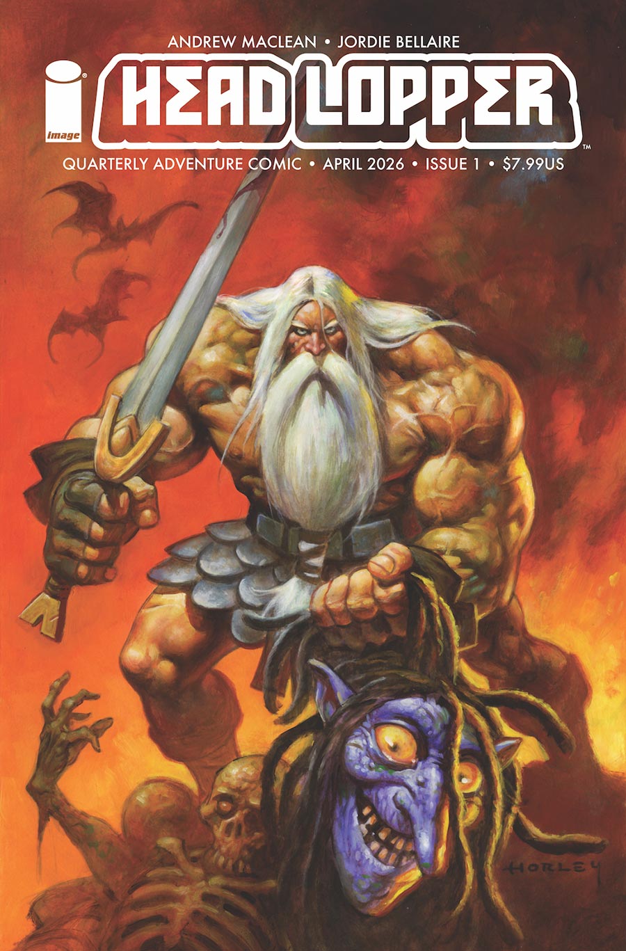 Head Lopper Vol 2 #1 Cover F Incentive Alex Horley Variant Cover (#17)