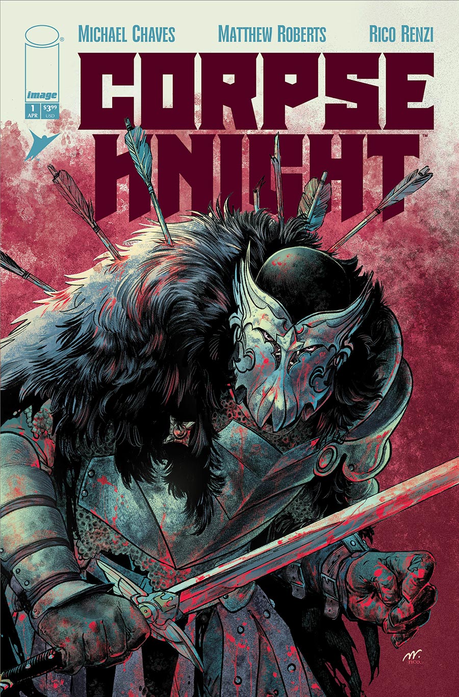 Corpse Knight #1 Cover A Regular Matthew Roberts & Rico Renzi Cover
