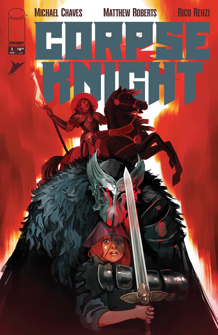 Corpse Knight #1 Cover F Incentive Stephanie Hans Foil Cover