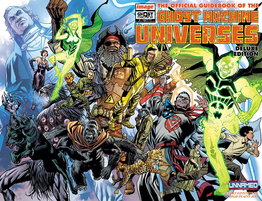 Ghost Machine The Official Guidebook #1 Cover B Variant Bryan Hitch & Brad Anderson Wraparound Cover