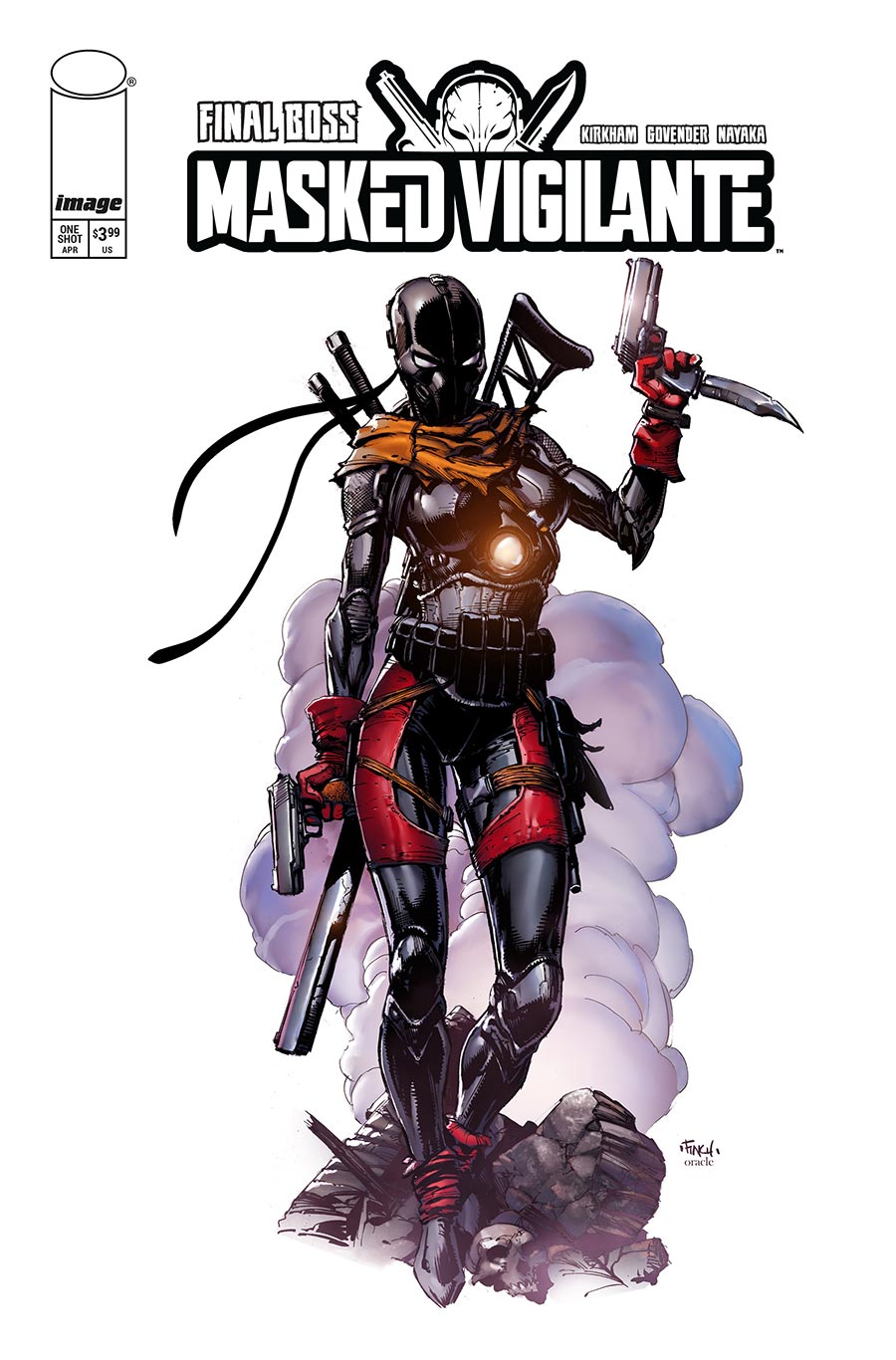 Final Boss Masked Vigilante #1 (One Shot) Cover E Incentive David Finch Variant Cover