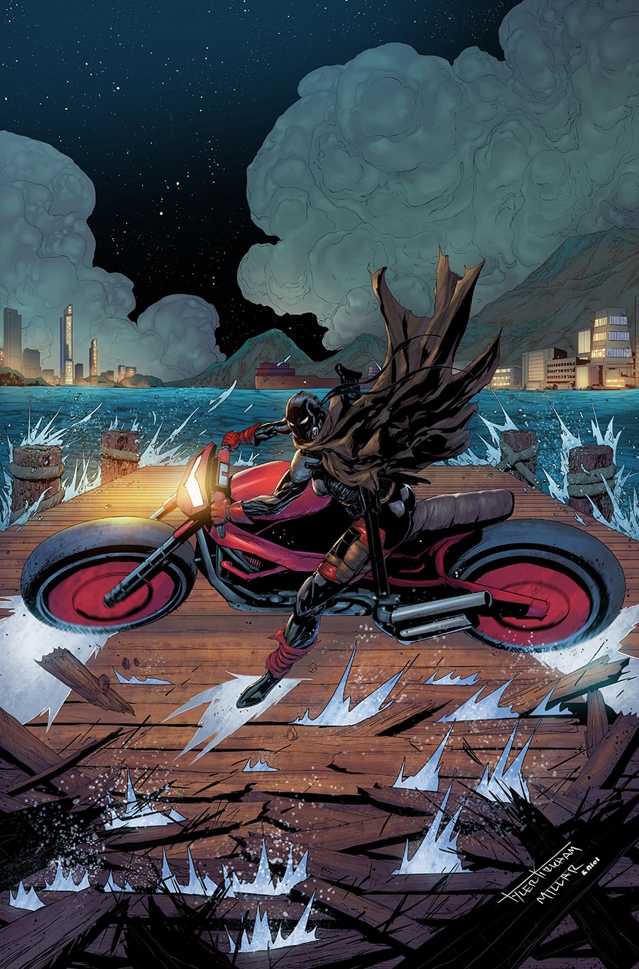 Final Boss Masked Vigilante #1 (One Shot) Cover F Incentive Tyler Kirkham A Virgin Cover