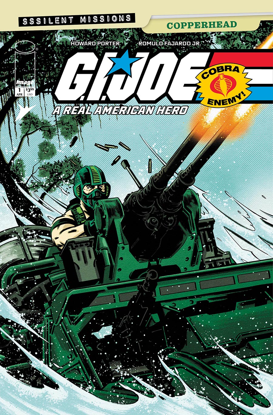 GI Joe A Real American Hero Sssilent Missions Copperhead #1 (One Shot) Cover B Variant Jorge Fornes Cover