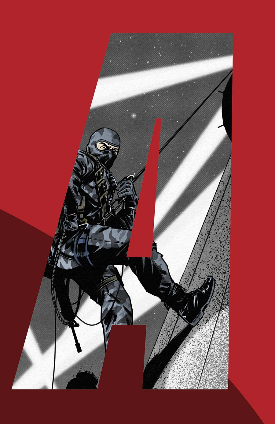 GI Joe A Real American Hero Sssilent Missions Firefly #1 (One Shot) Cover D Incentive Jorge Fornes B Connecting Foil Cover