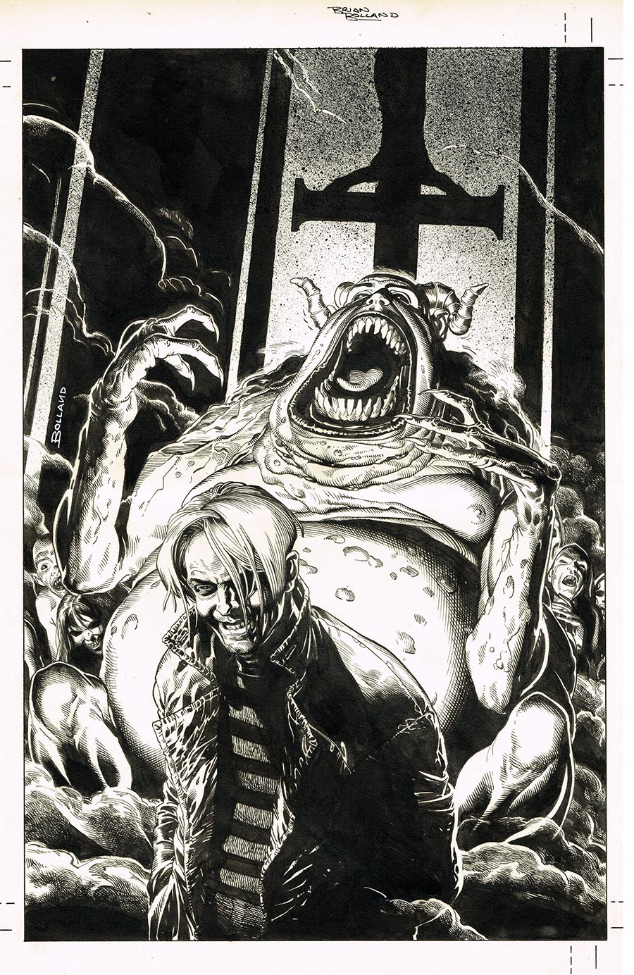 Kilroy Is Here #1 (One Shot) Cover C Incentive Brian Bolland B Black & White Virgin Cover