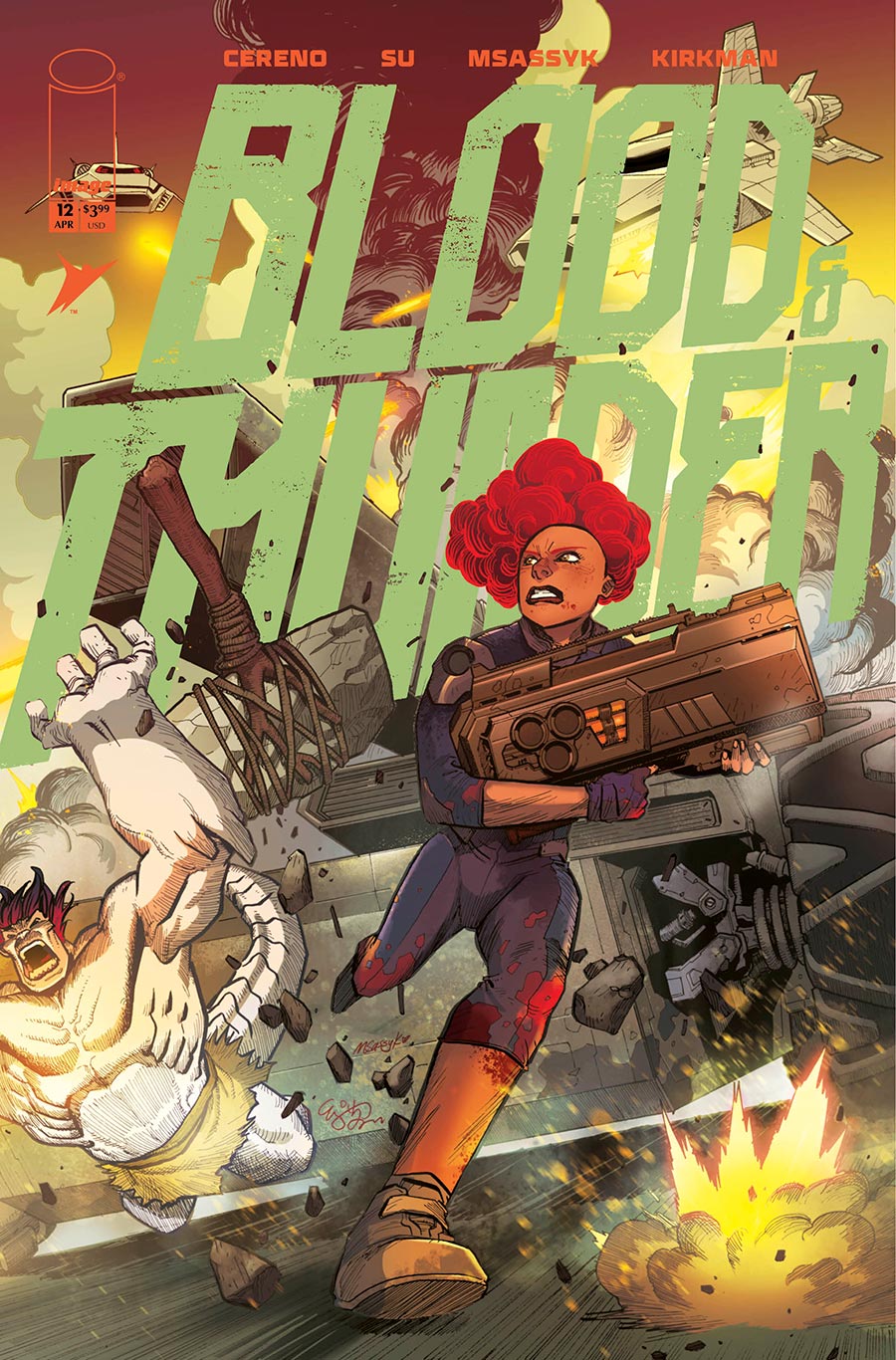 Blood & Thunder #12 Cover A Regular EJ Su & Michele Msassyk Assarasakorn Cover
