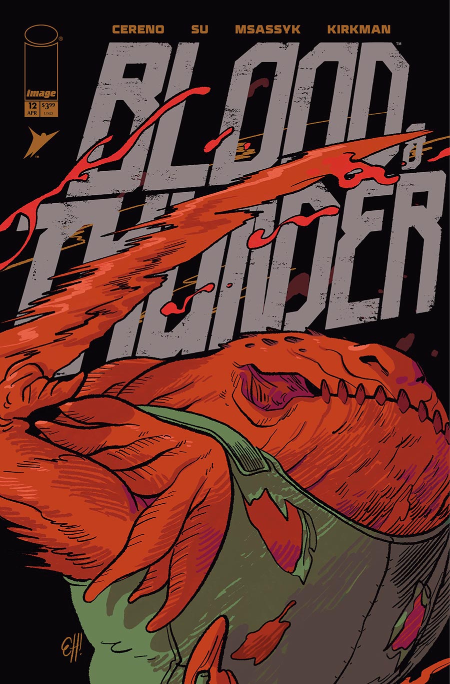 Blood & Thunder #12 Cover D Incentive Erica Henderson Variant Cover