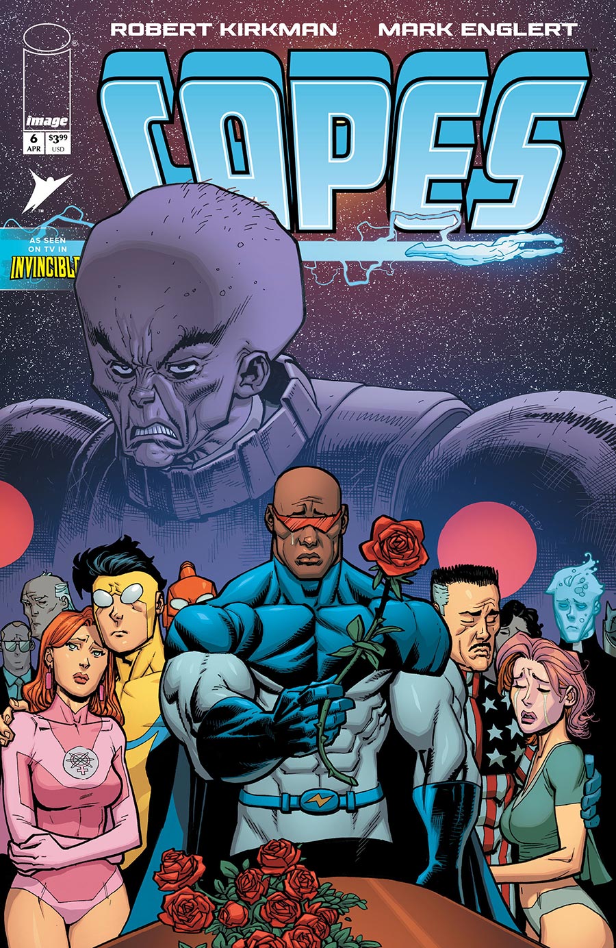 Capes Vol 2 #6 Cover A Regular Ryan Ottley & Dave McCaig Cover (Invincible Universe)