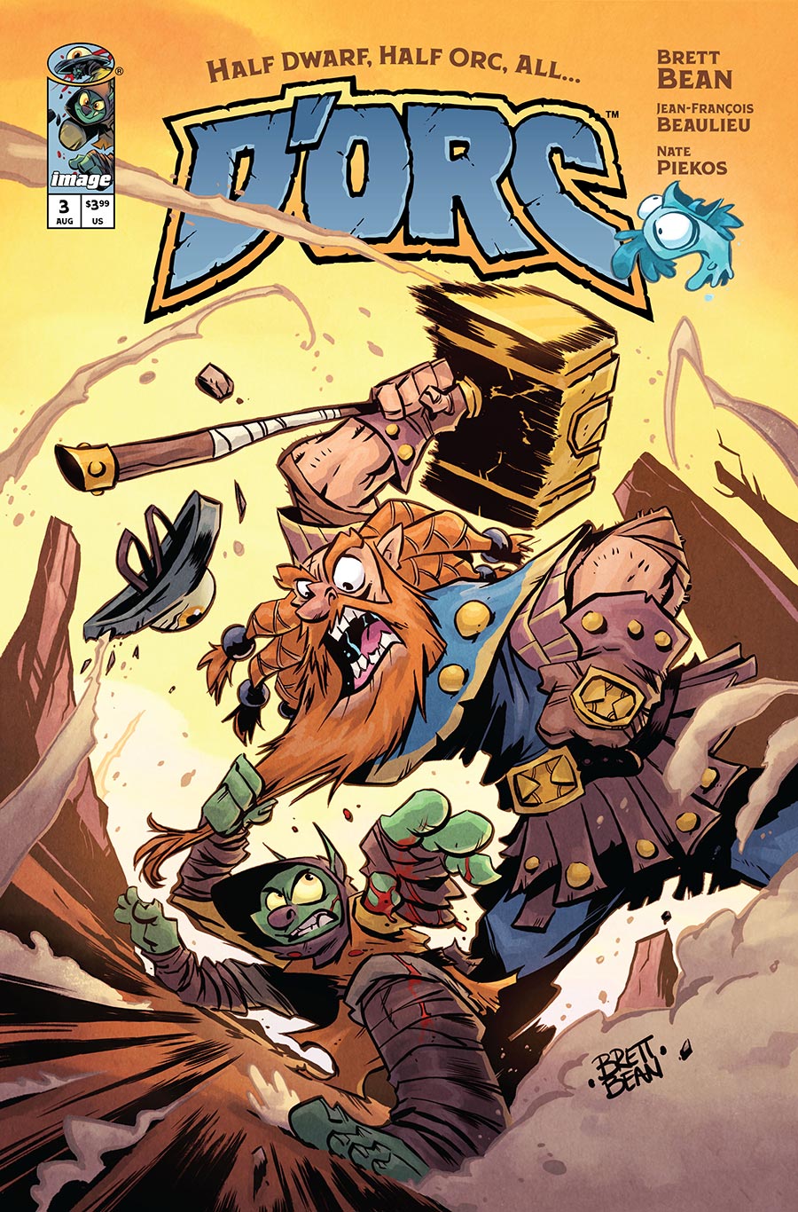 Dorc #3 Cover A Regular Brett Bean Cover