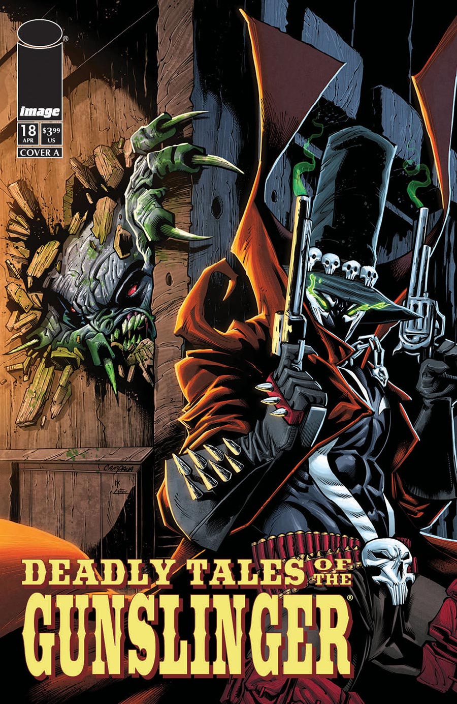 Deadly Tales Of The Gunslinger Spawn #18 Cover A Regular Chris Campana Cover