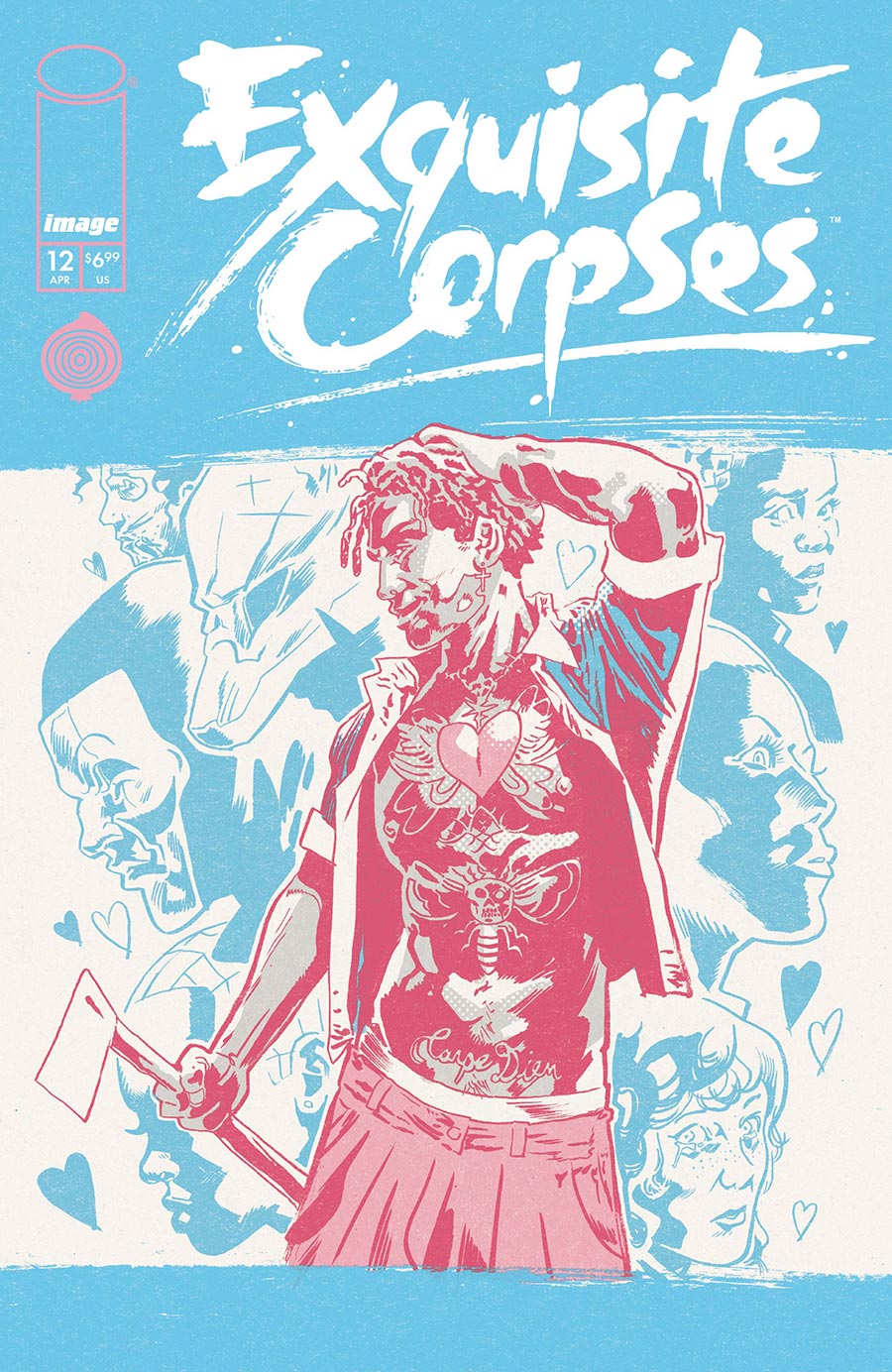 Exquisite Corpses #12 Cover C Variant Michael Walsh Polybagged & Collectible Card Cover With Polybag