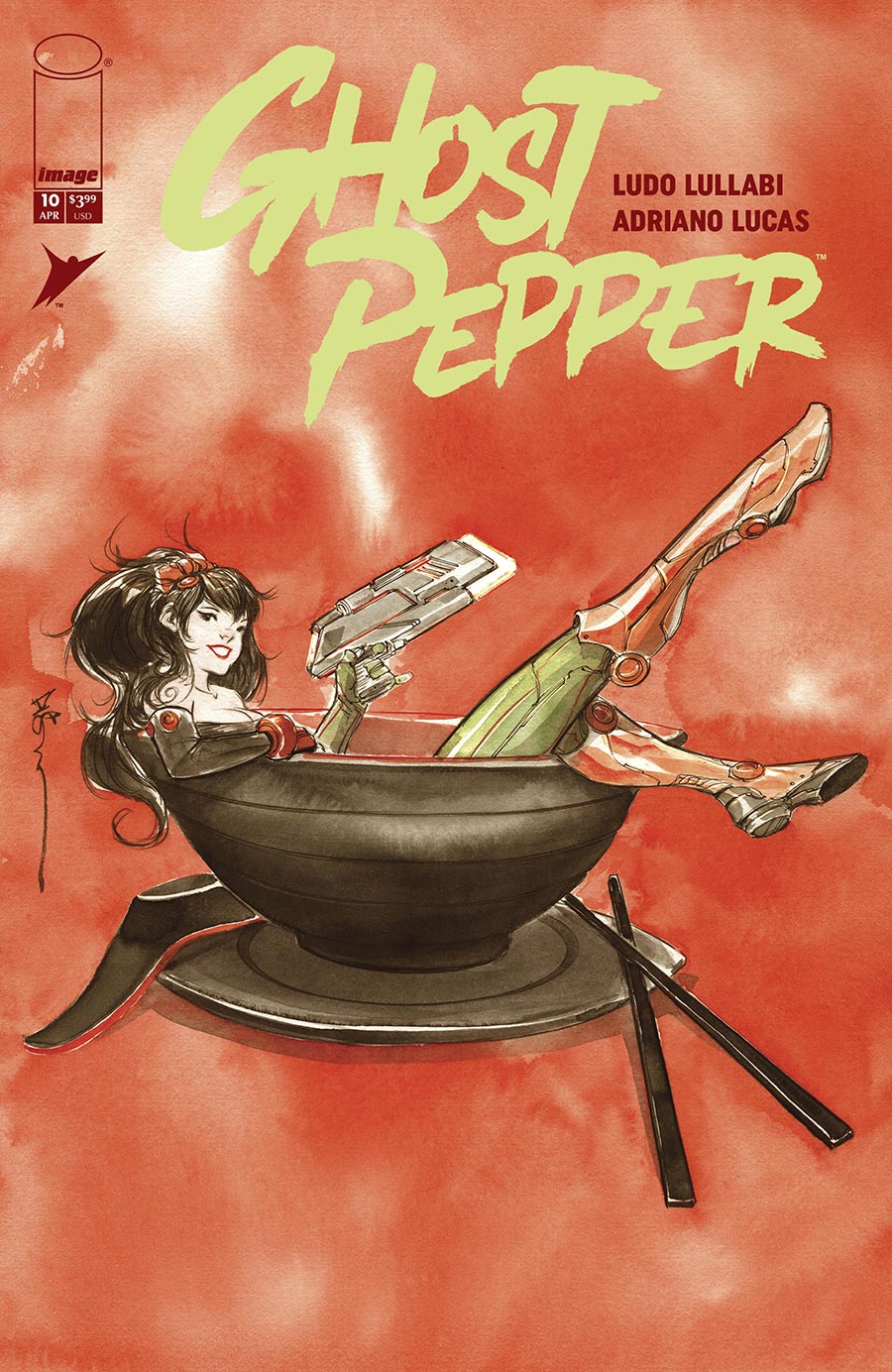 Ghost Pepper #10 Cover D Incentive Dustin Nguyen Variant Cover