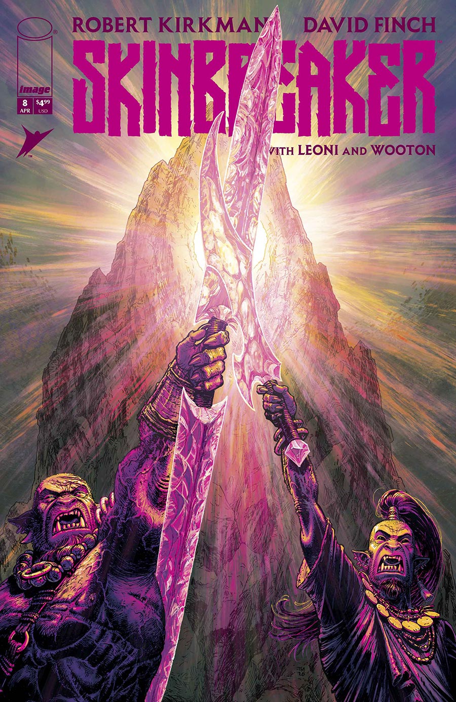 Skinbreaker #8 Cover C Incentive Tony Moore Variant Cover