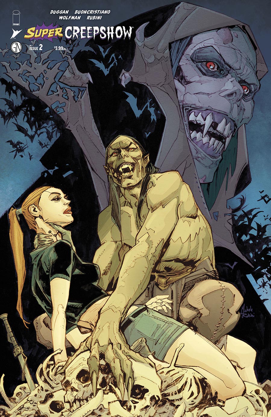 Super Creepshow #2 Cover C Variant Michele Rubini & Lee Loughridge Cover