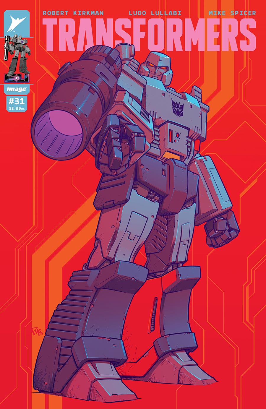 Transformers Vol 5 #31 Cover C Variant Pye Parr Cover