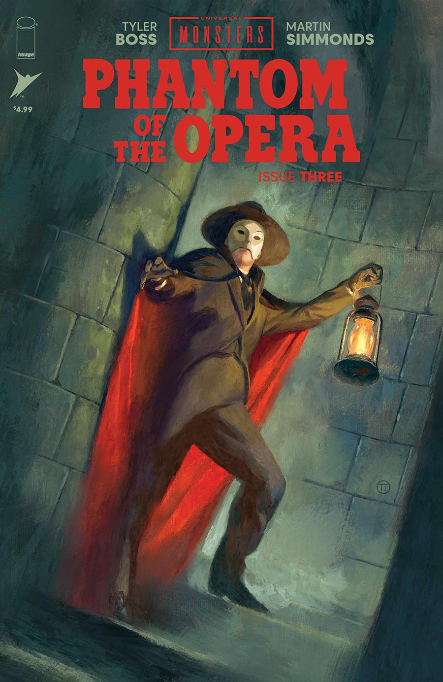 Universal Monsters The Phantom Of The Opera #3 Cover B Variant Julian Totino Tedesco Cover