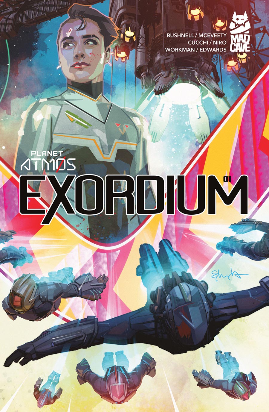 Planet Atmos Exordium #1 Cover A Regular Tommy Lee Edwards Cover