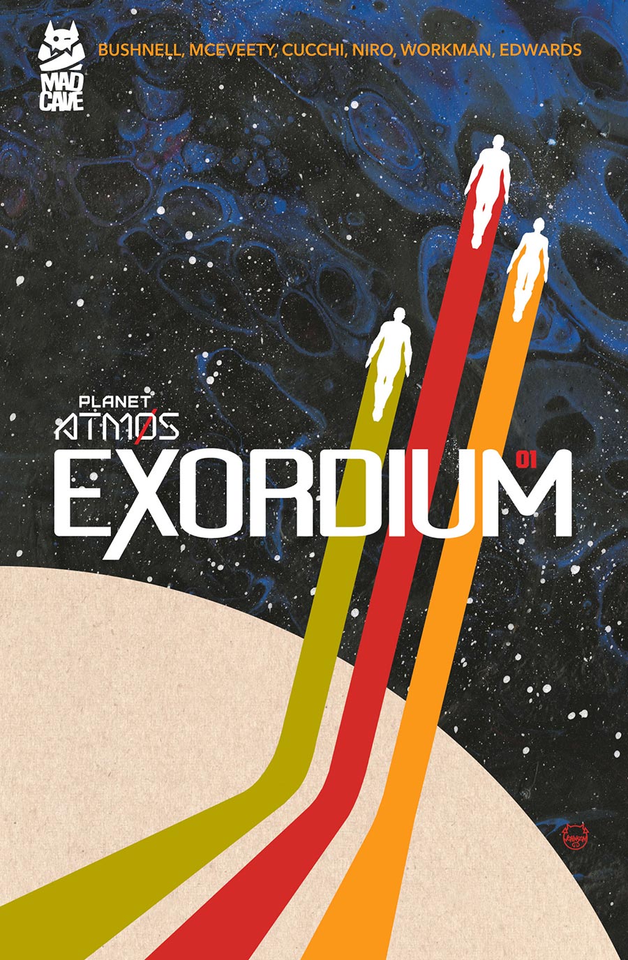 Planet Atmos Exordium #1 Cover C Variant Dave Johnson Cover