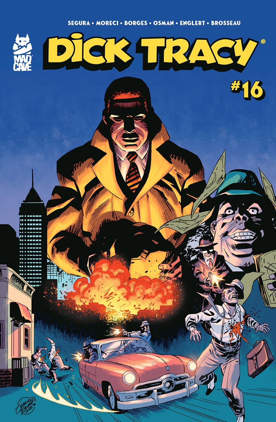 Dick Tracy (Mad Cave Studios) #16 Cover A Regular Geraldo Borges & Mark Englert Cover