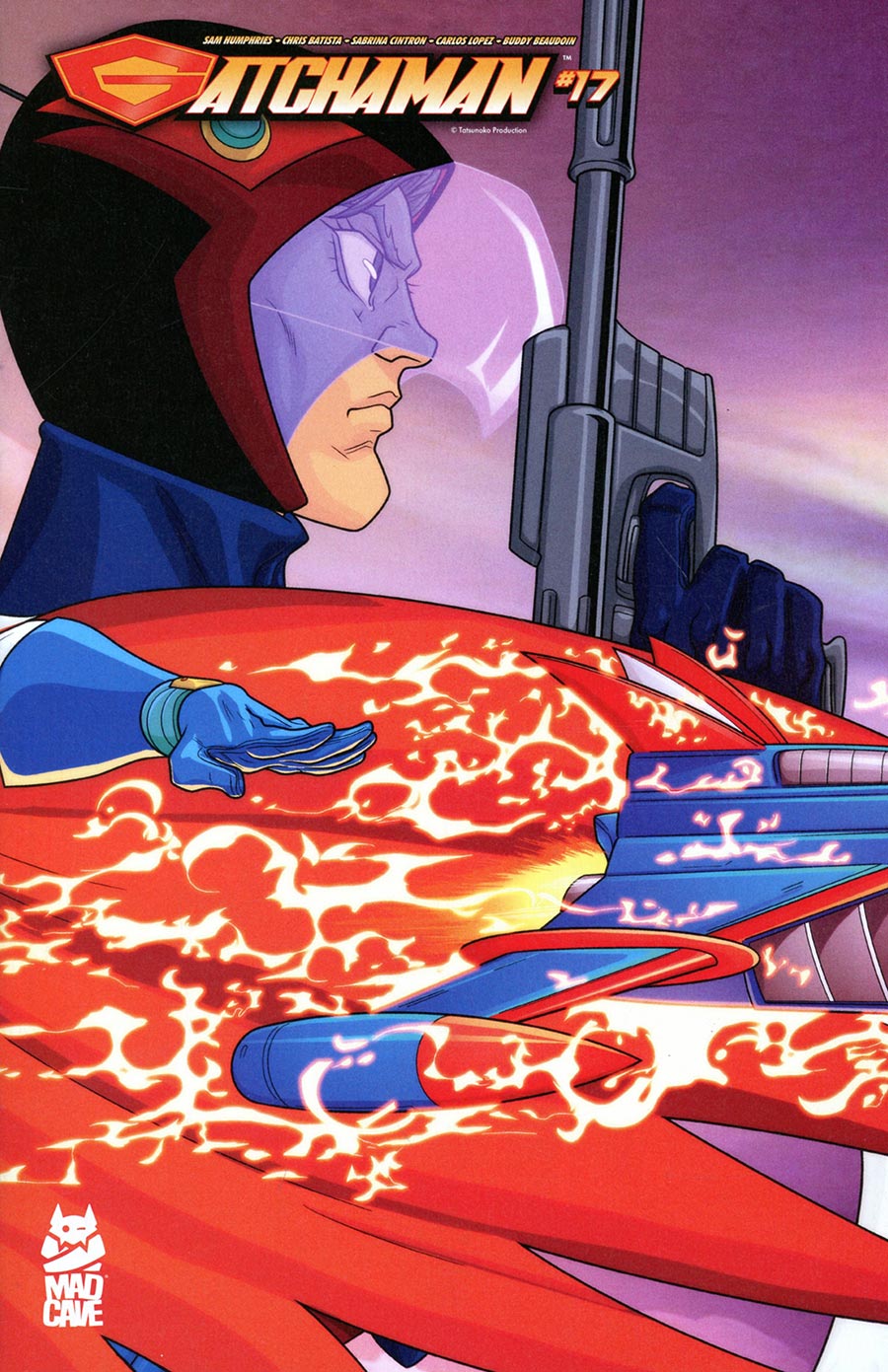 Gatchaman #17 Cover B Variant Tom Chu Connecting Cover