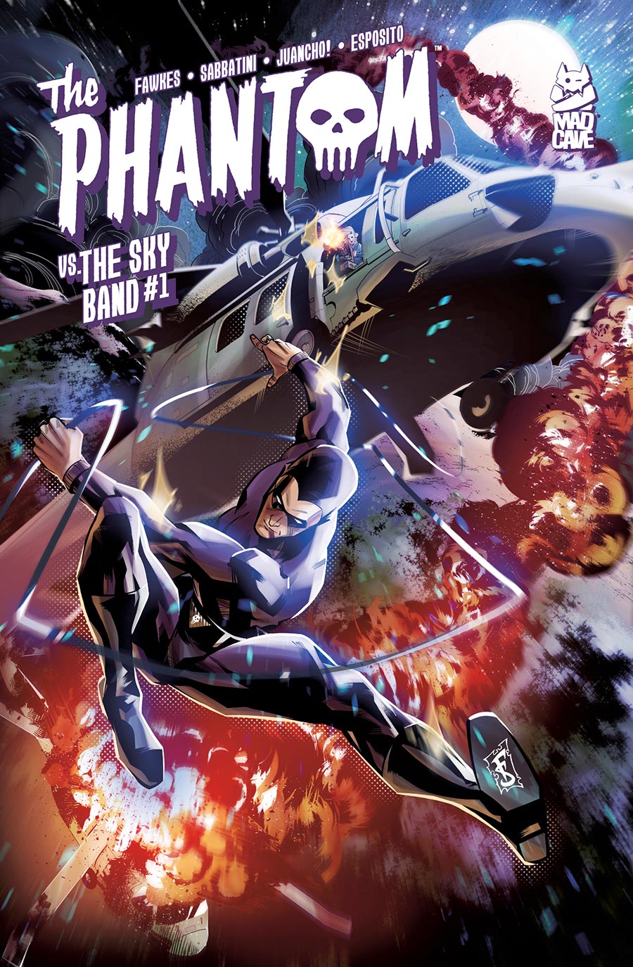 Phantom vs The Sky Band #1 (One Shot) Cover A Regular Federico Sabbatini Cover
