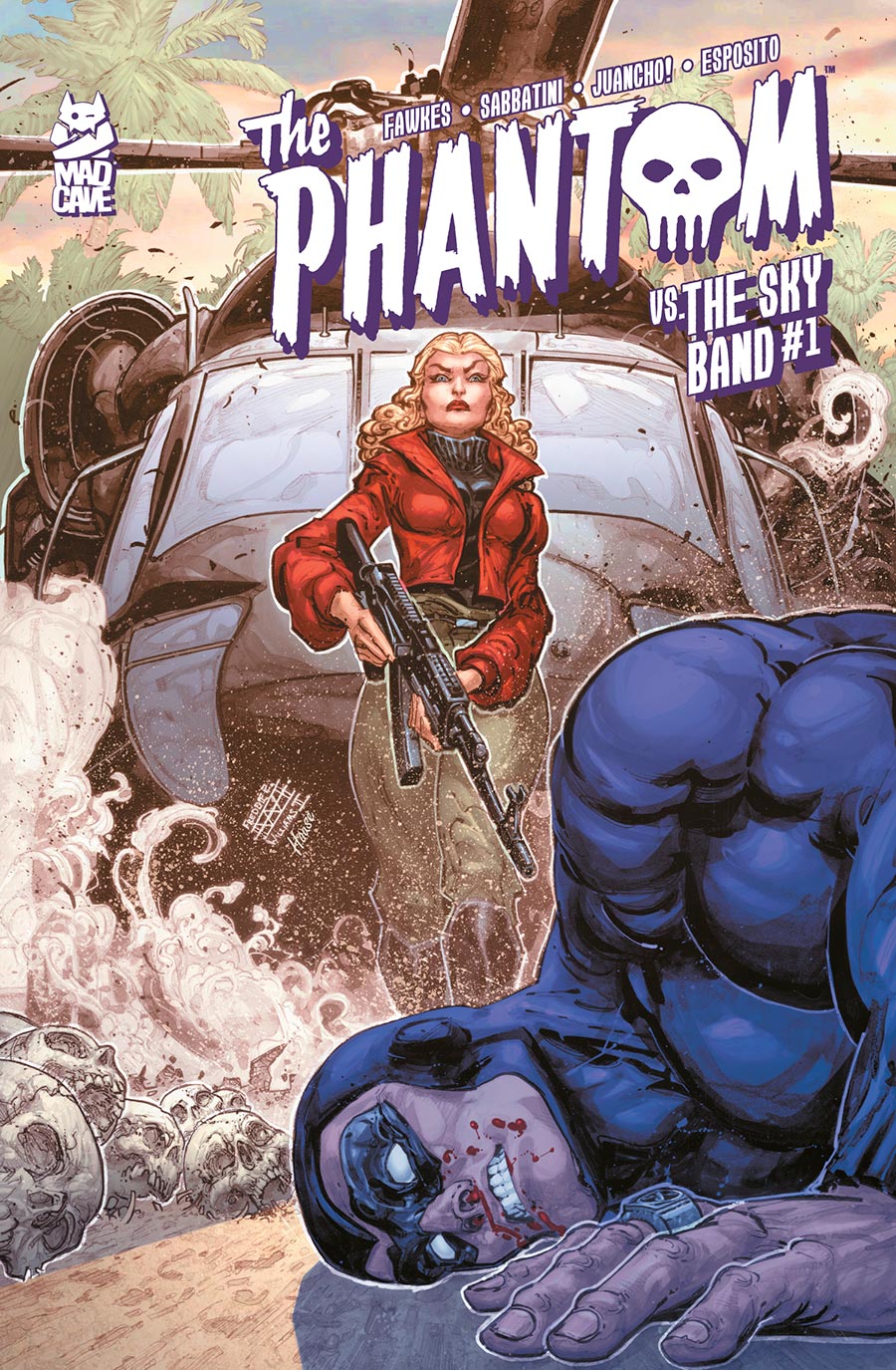 Phantom vs The Sky Band #1 (One Shot) Cover B Variant Freddie E Williams II & Andrew Dalhouse Cover