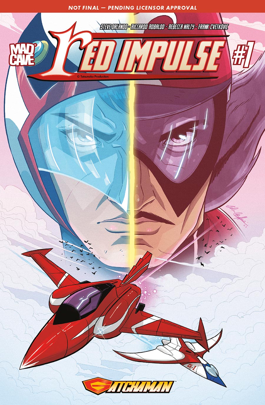 Gatchaman Red Impulse #1 Cover B Variant Colm Griffin Cover