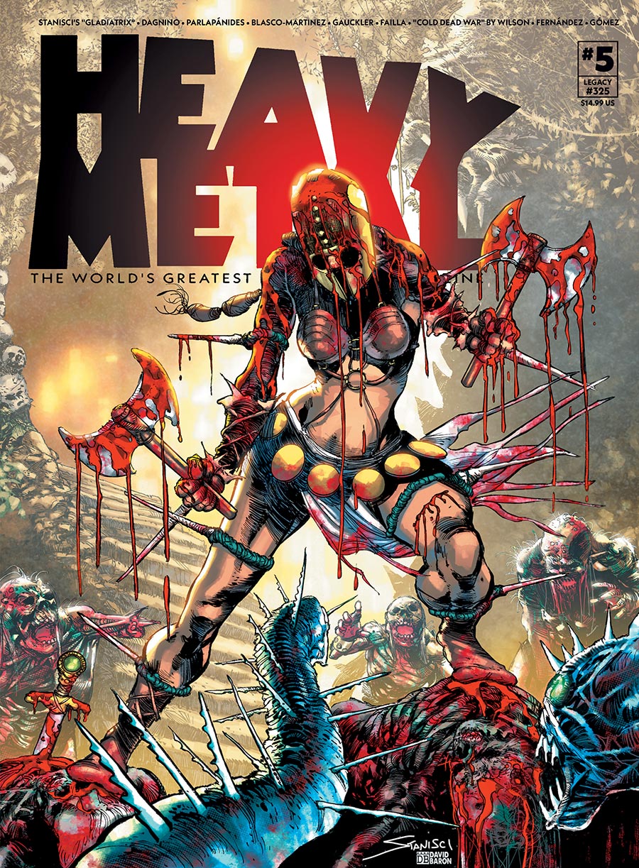 Heavy Metal Magazine #5 Cover B Variant John Stanisci Cover