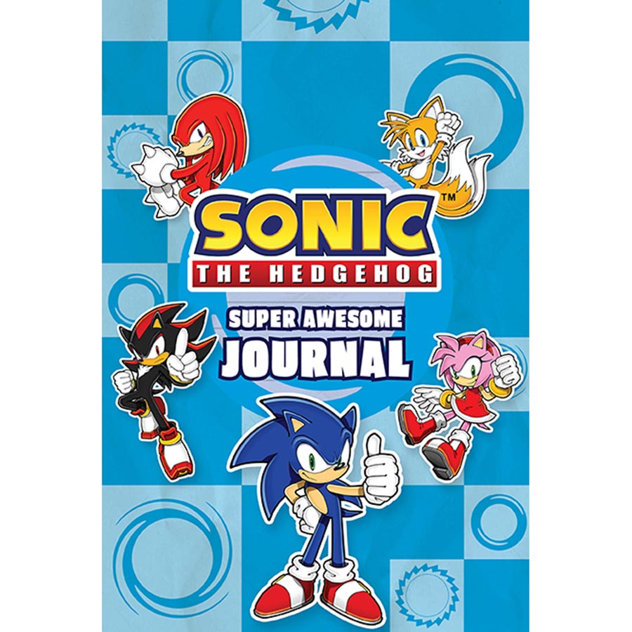 Sonic The Hedgehog Super Awesome Journal HC