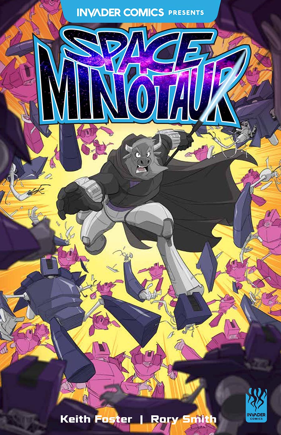 Invader Comics Presents Space Minotaur #1 (One Shot) Cover A Regular Rory Smith Cover