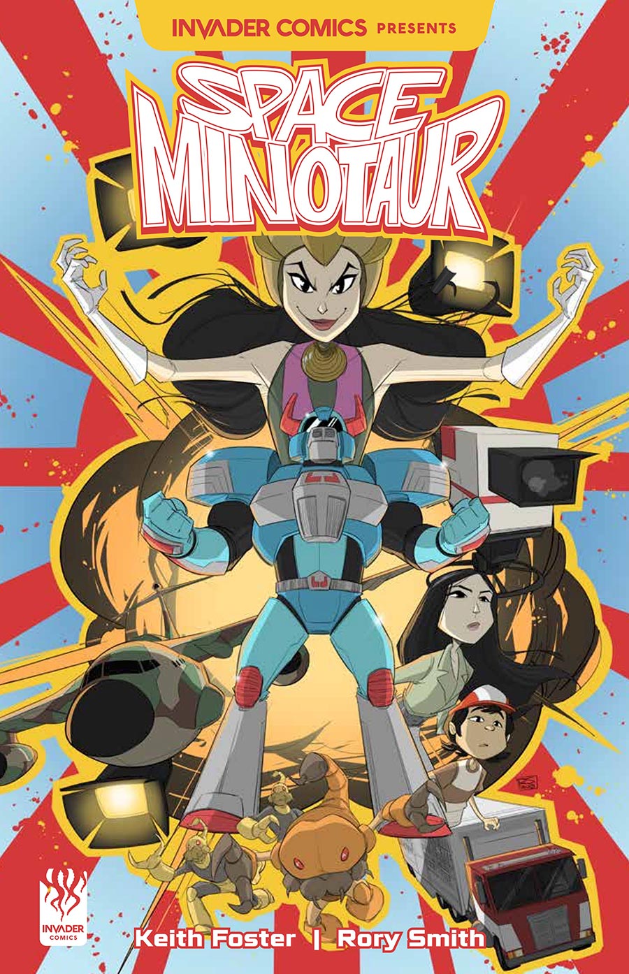 Invader Comics Presents Space Minotaur #1 (One Shot) Cover C Incentive Rory Smith Variant Cover