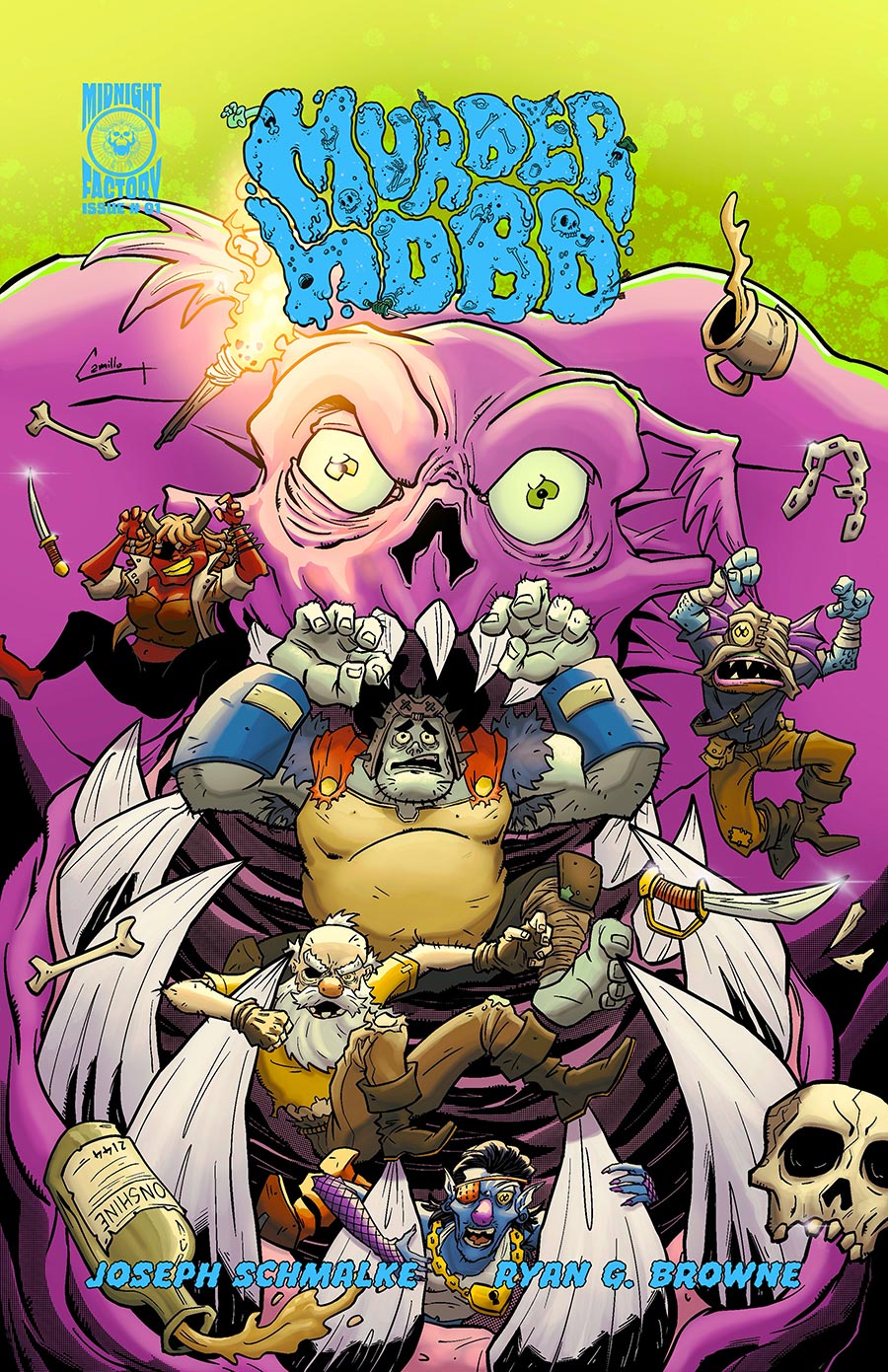 Murder Hobo #1 Cover C Incentive Camillo Di Pietrantonio Variant Cover