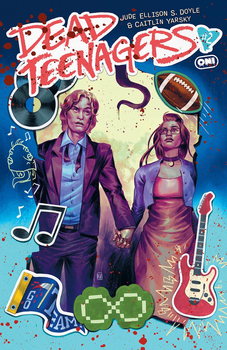 Dead Teenagers #2 Cover B Variant Keyla Valerio Cover