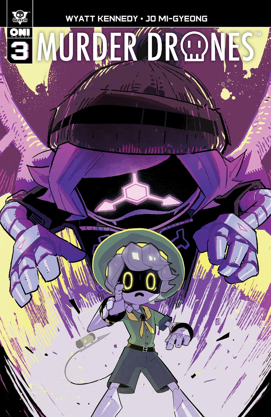 Murder Drones #3 Cover B Variant Jo Mi-Gyeong Cover